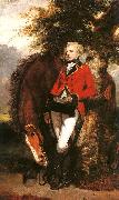 Sir Joshua Reynolds Colonel George K.H. Coussmaker oil